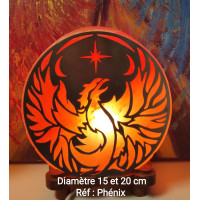 Lampe de sel Phénix Lampe de sel Phénix