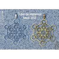 Médaille cube de Métatron Médaille cube de Métatron