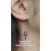 Ankh earrings