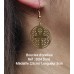 Flower of Life and Ankh earrings