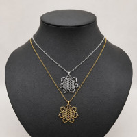 Médaille Fleur de Vie Lotus